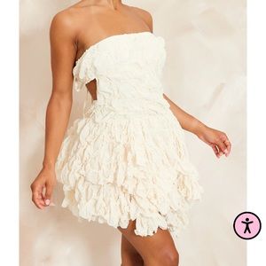 Pretty Little Thing Ruffle Dress